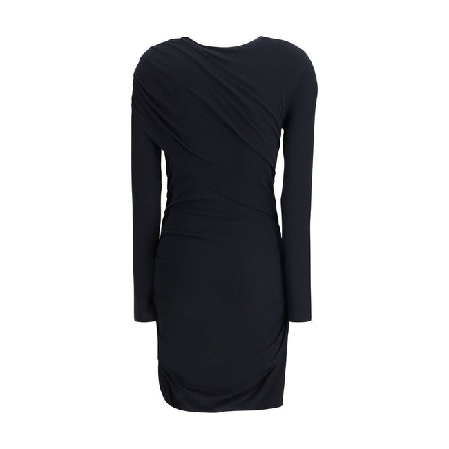 Marant Etoile Denise short dress in draped jersey Marant Etoile