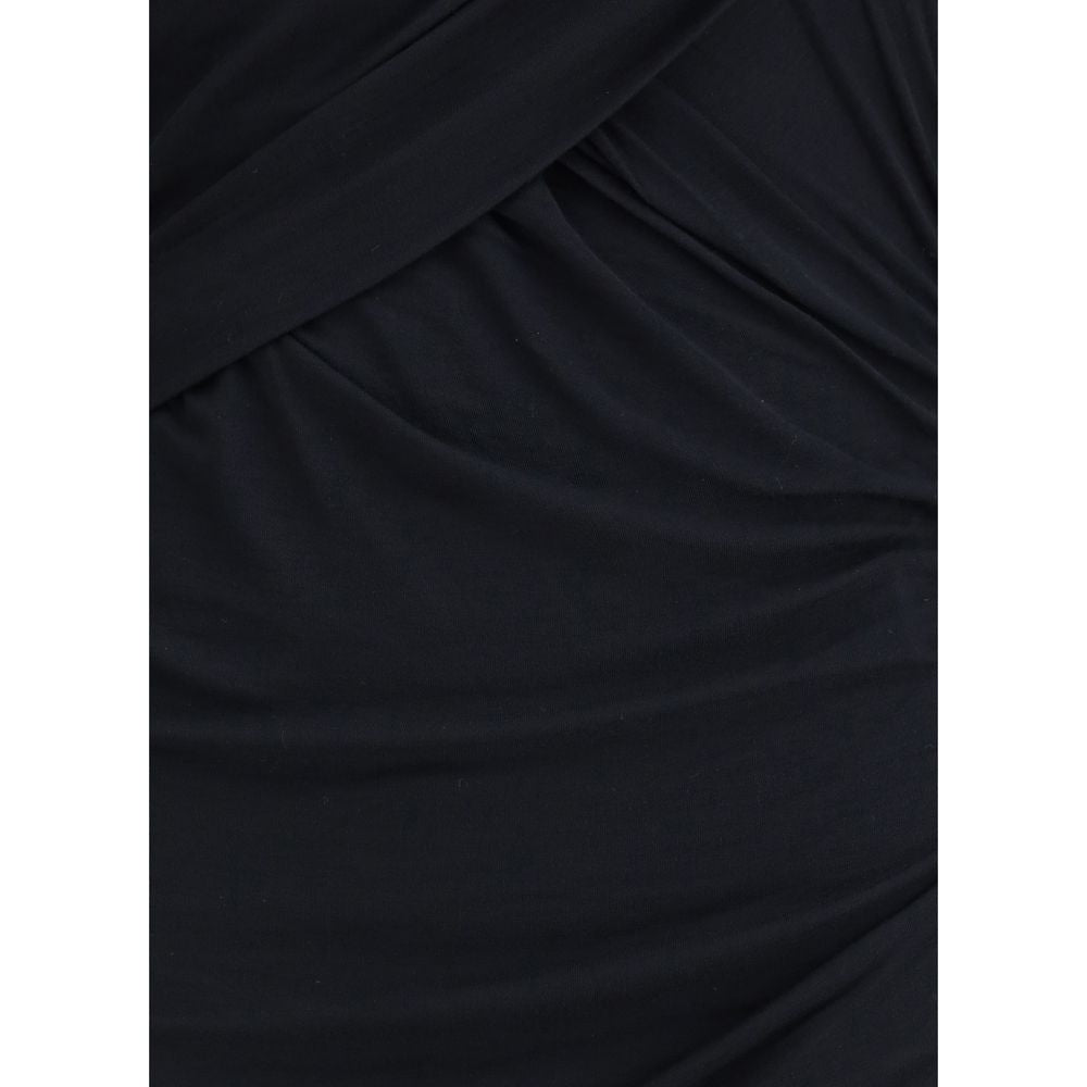 Marant Etoile Denise short dress in draped jersey Marant Etoile