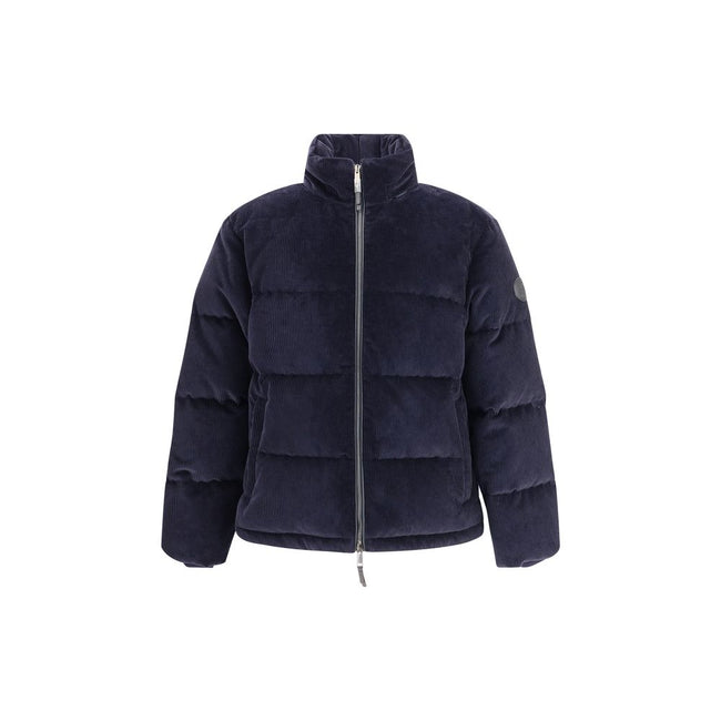 Burberry Cropped Corduroy Down Jacket Burberry