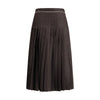 Burberry Sunflower Pleated Silk Skirt Burberry