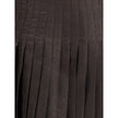 Burberry Sunflower Pleated Silk Skirt Burberry