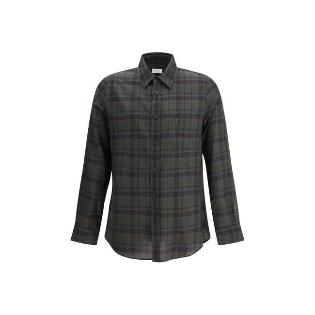 Saint Laurent Checked Shirt Saint Laurent