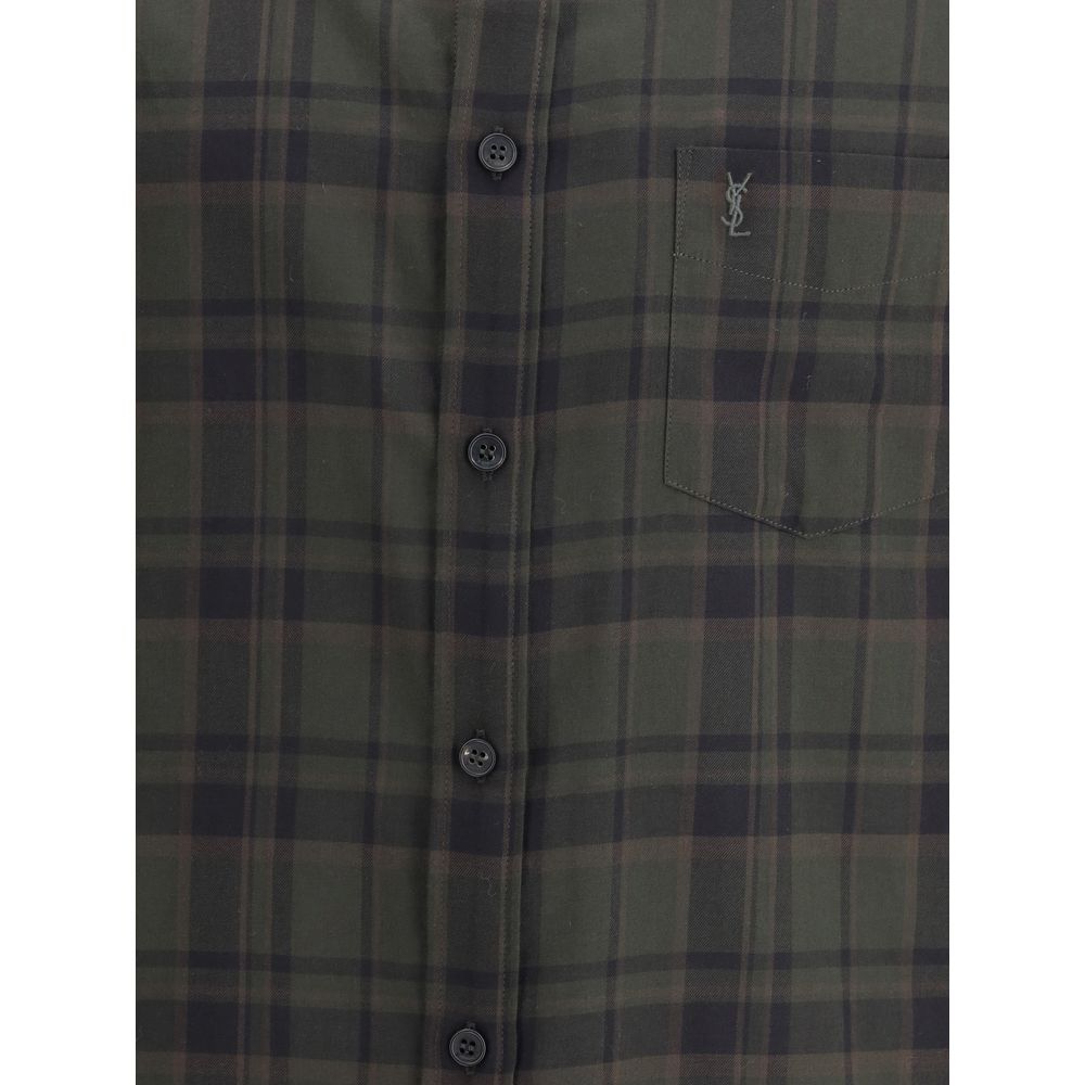 Saint Laurent Checked Shirt Saint Laurent