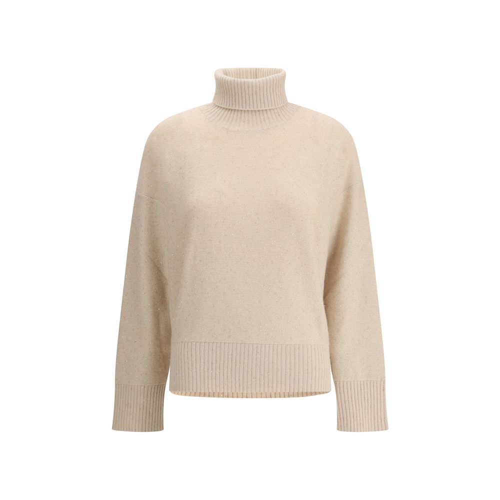 Fabiana Filippi Wool and Silk Sweater with sequins Fabiana Filippi