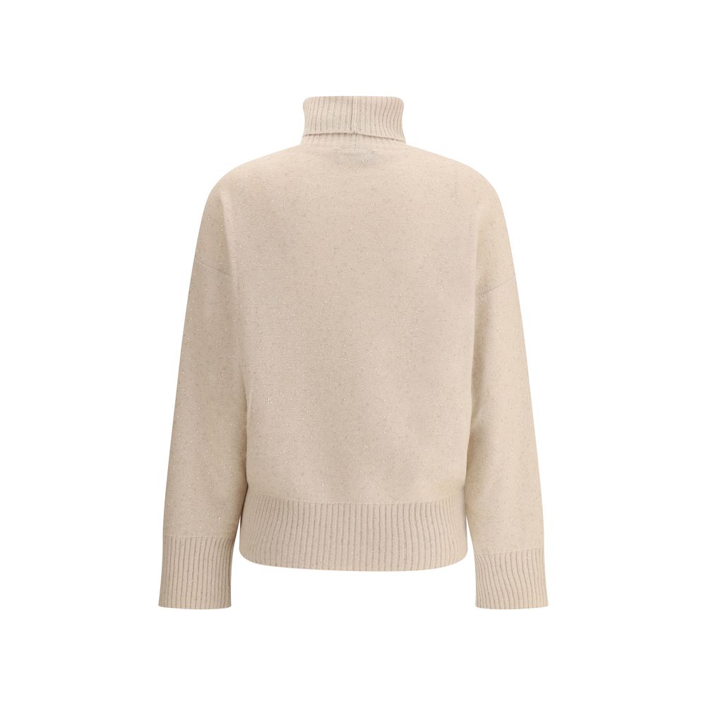 Fabiana Filippi Wool and Silk Sweater with sequins Fabiana Filippi