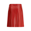 Miu Miu Nappa Leather Skirt Miu Miu