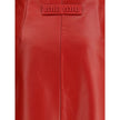 Miu Miu Nappa Leather Skirt Miu Miu