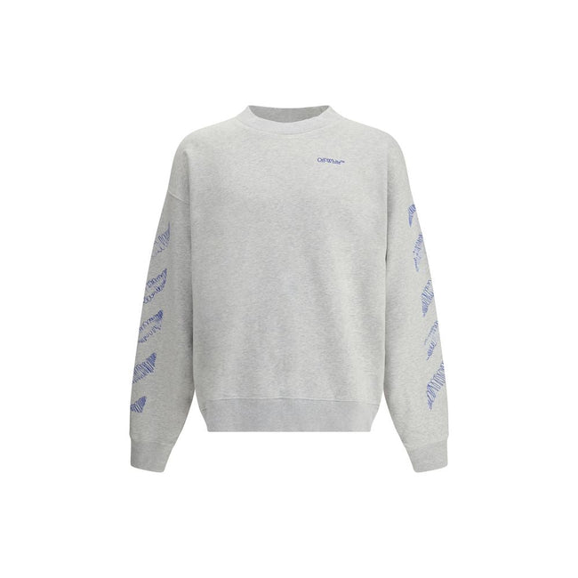 Off-White Scribble Diag Skate Crewneck Off-White