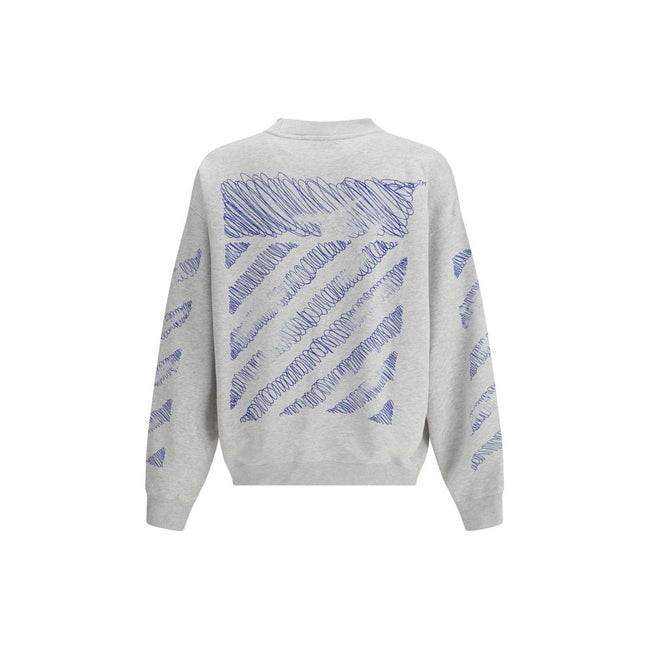 Off-White Scribble Diag Skate Crewneck Off-White