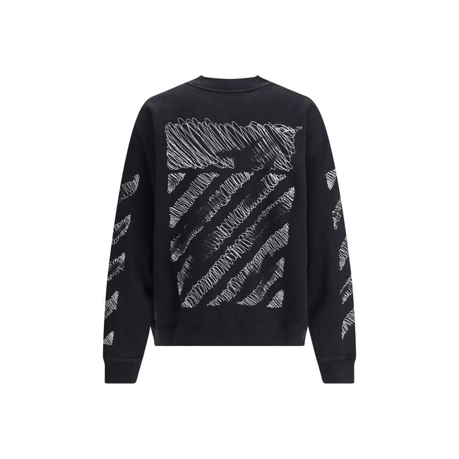 Off-White Scribble Diag Skate Crewneck Off-White