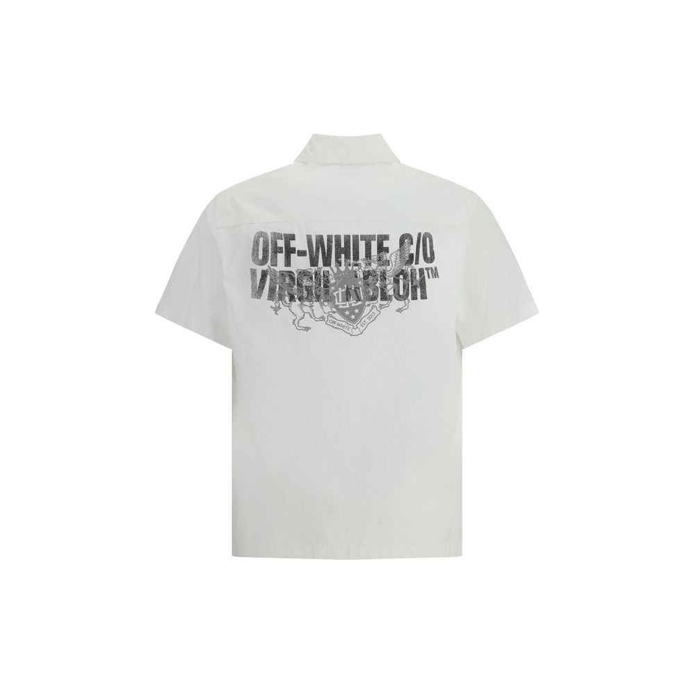 Off-White Bowling Shit with graphic print Off-White