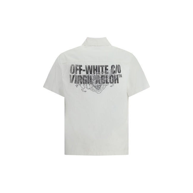 Off-White Bowling Shit with graphic print Off-White