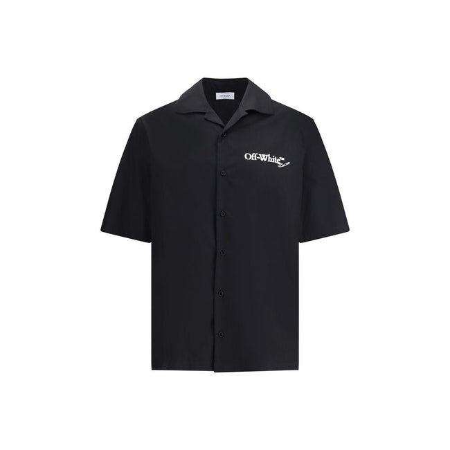 Off-White Bowling Shirt in Poplin Off-White