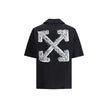 Off-White Bowling Shirt in Poplin Off-White