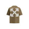 Off-White Bowling Shirt in Poplin Off-White