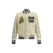 Off-White Lion Wool Varsity Jacket Off-White