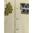 Off-White Lion Wool Varsity Jacket Off-White