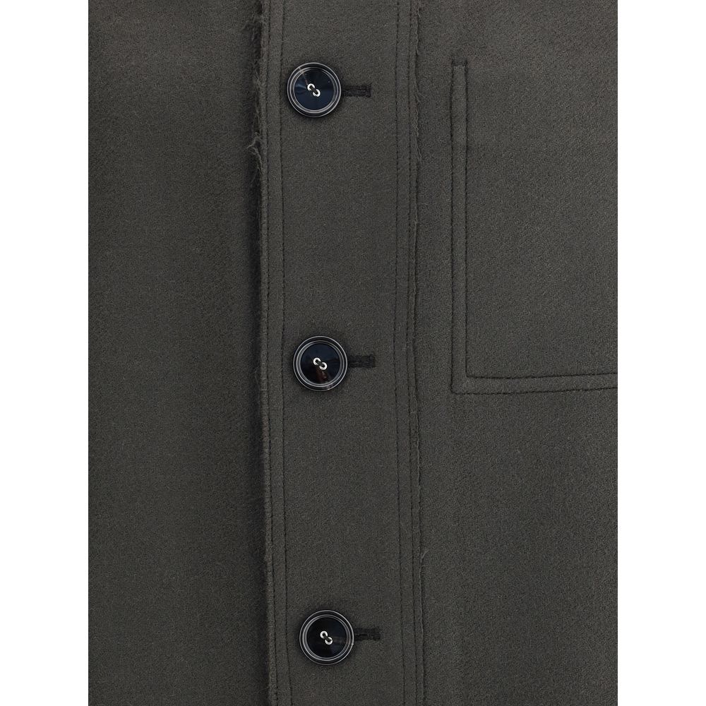 Ami Paris Wool Overshirt Ami Paris