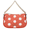 Michael Kors Red Fabric Handbags Michael Kors
