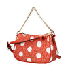 Michael Kors Red Fabric Handbags Michael Kors