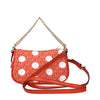 Michael Kors Red Fabric Handbags Michael Kors