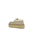 Prada Suede Loafers with shearling Prada