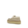 Prada Suede Loafers with shearling Prada