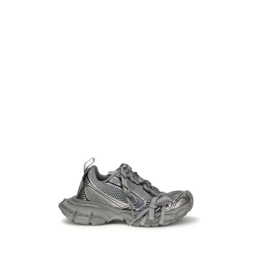 Balenciaga Gray Polyurethane Chunky Sneakers Balenciaga