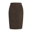 Saint Laurent Denim Pencil Skirt Saint Laurent