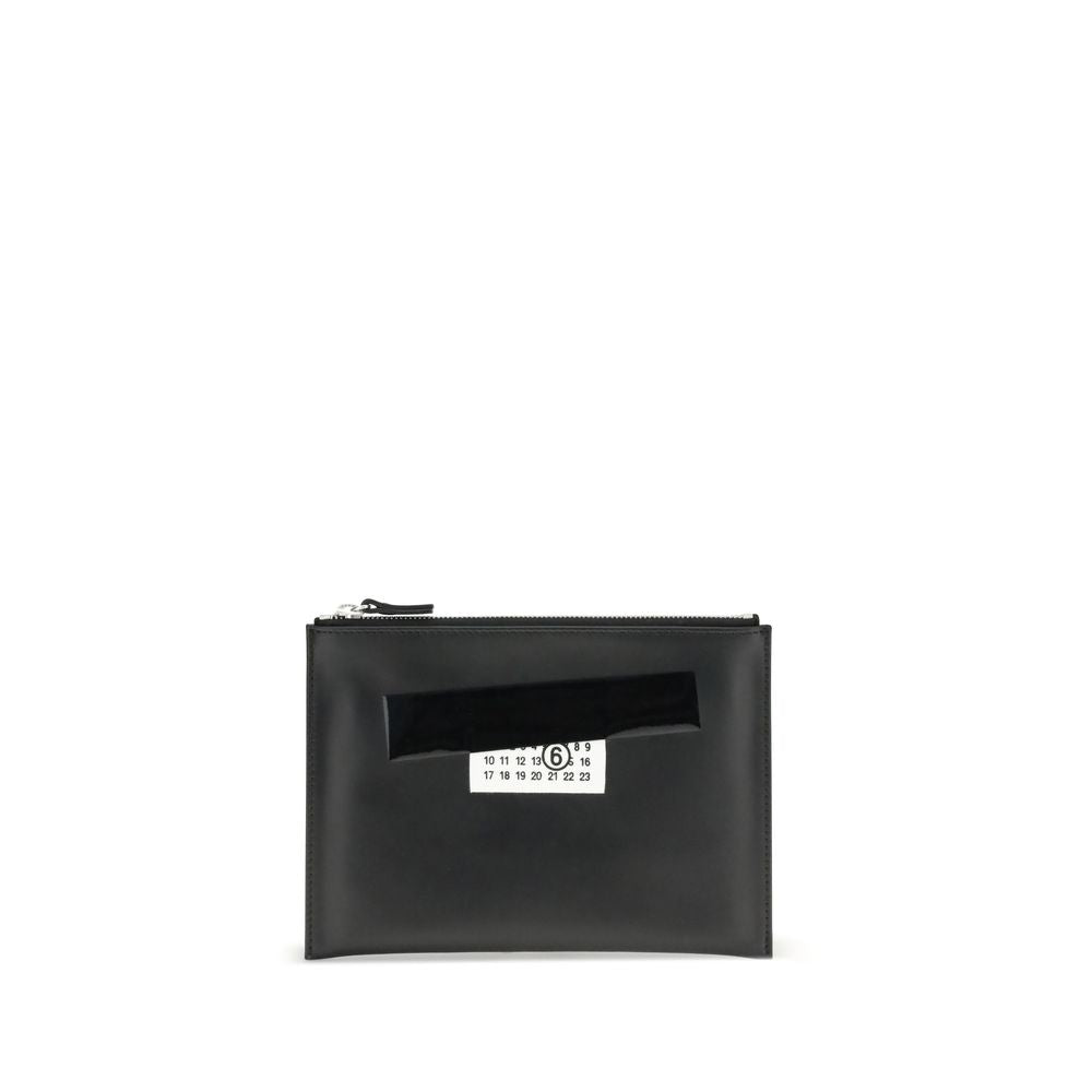 MM6 Leather Pouch MM6