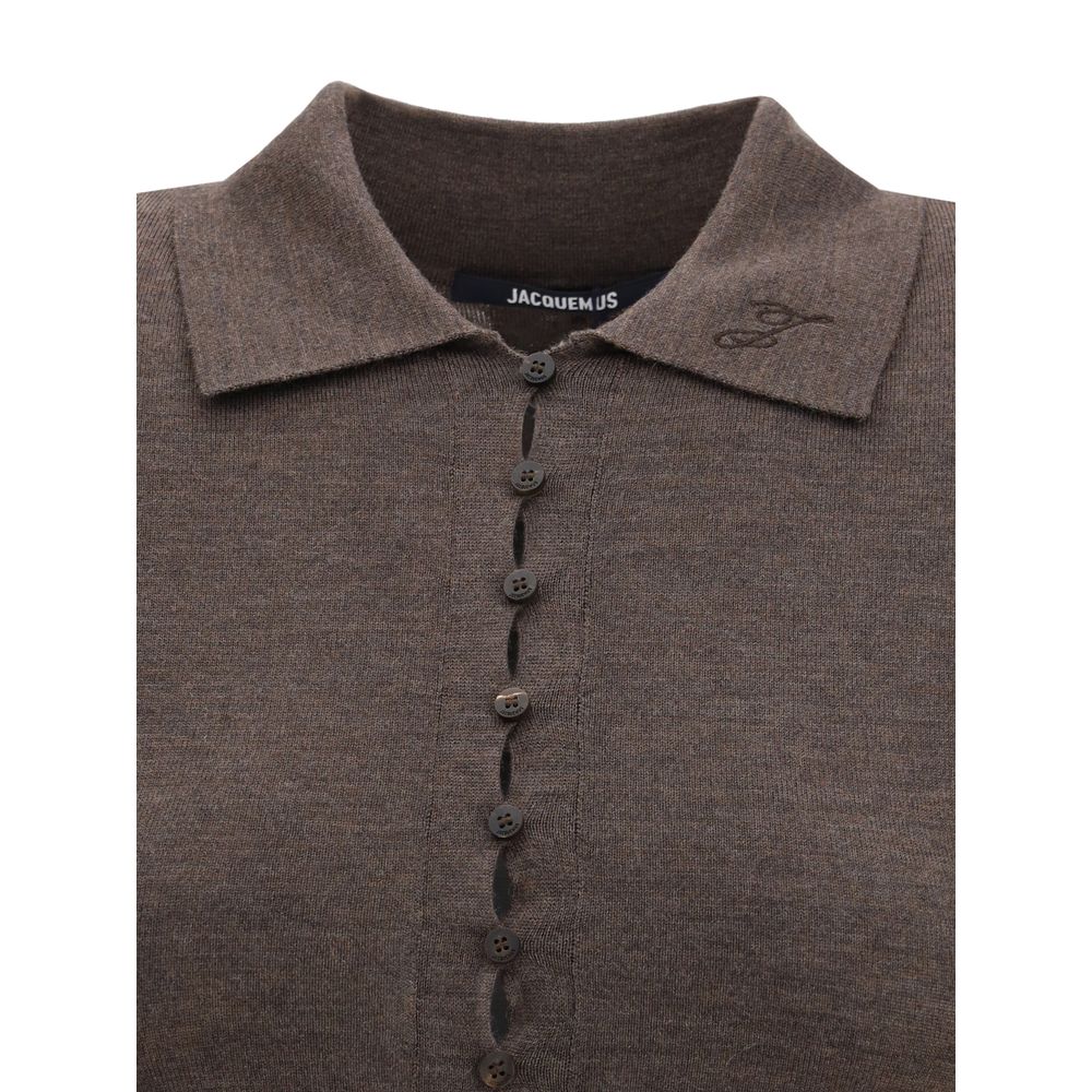 Jacquemus Merino Wool Polo Shirt Jacquemus
