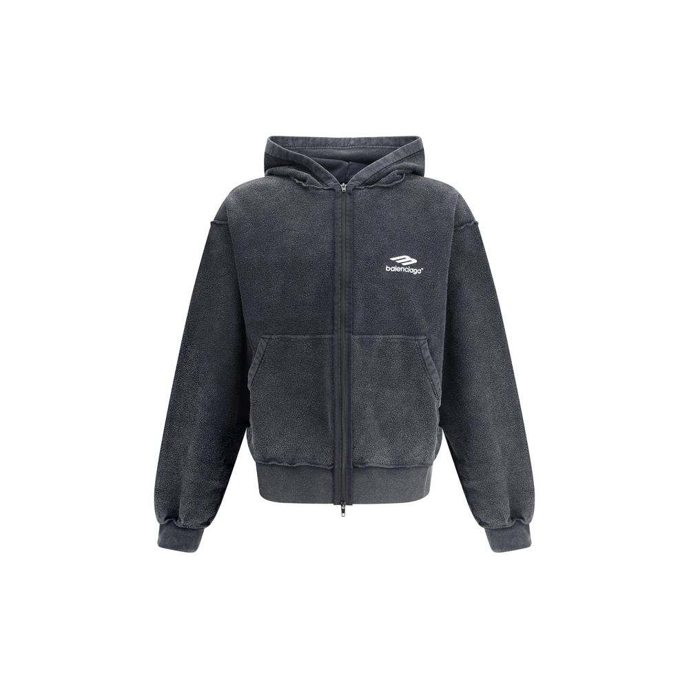 Balenciaga Inside-Out 3B Sports Icon Zip Hoodie Balenciaga