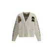 Off-White Moon Vars Knit Cardigan Off-White