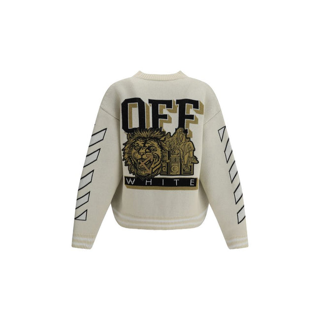 Off-White Moon Vars Knit Cardigan Off-White