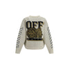 Off-White Moon Vars Knit Cardigan Off-White