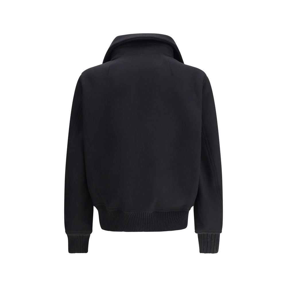 Rick Owens Blixa Dracucollar Wool Jacket Rick Owens