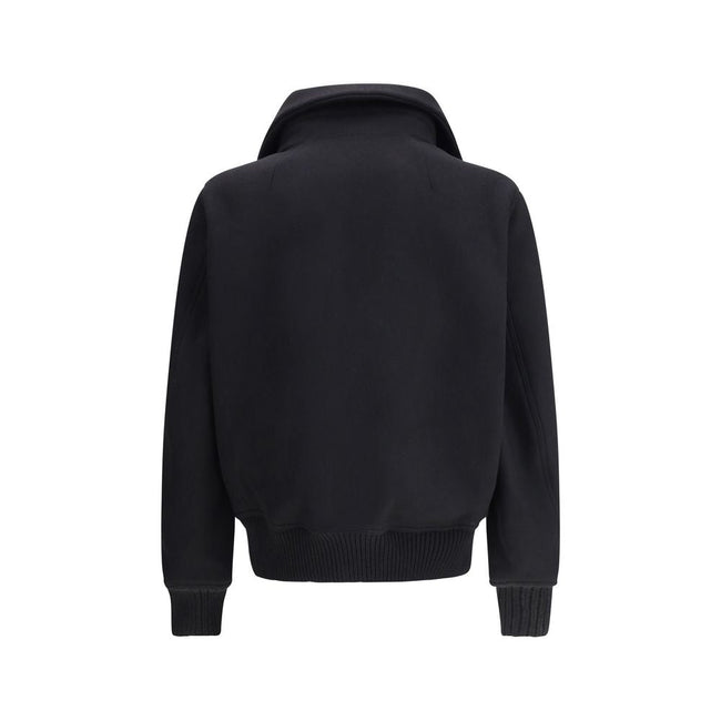Rick Owens Blixa Dracucollar Wool Jacket Rick Owens