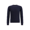 Aragona Cashmere Braided-effect crewneck Sweater Aragona Cashmere