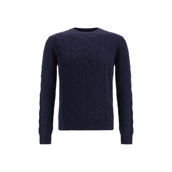 Aragona Cashmere Braided-effect crewneck Sweater Aragona Cashmere