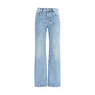 Saint Laurent NICO low-rise jeans in Bahamas denim Saint Laurent