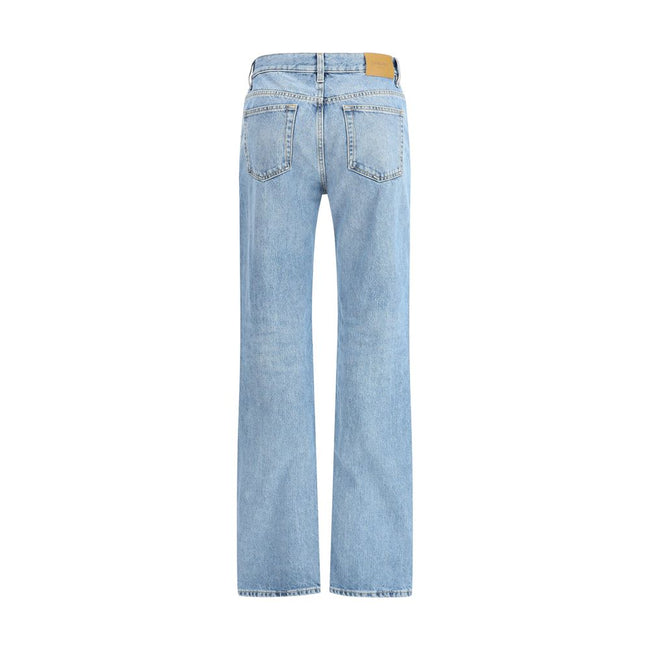 Saint Laurent NICO low-rise jeans in Bahamas denim Saint Laurent
