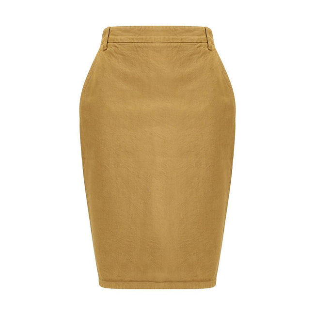Saint Laurent Denim Pencil Skirt Saint Laurent
