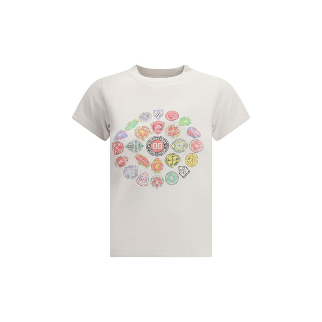 Balenciaga Graphic Logo Crew Neck T-Shirt Balenciaga