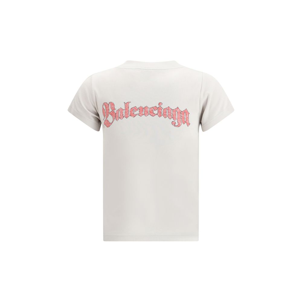 Balenciaga Graphic Logo Crew Neck T-Shirt Balenciaga