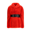 Balenciaga Wrap Faux Fur Coat Balenciaga