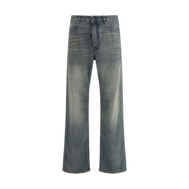 Balenciaga Relaxed fit Cotton Denim Pants Balenciaga