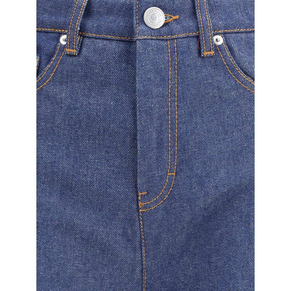 Ami Paris Flare fit Jeans in raw Ami Paris