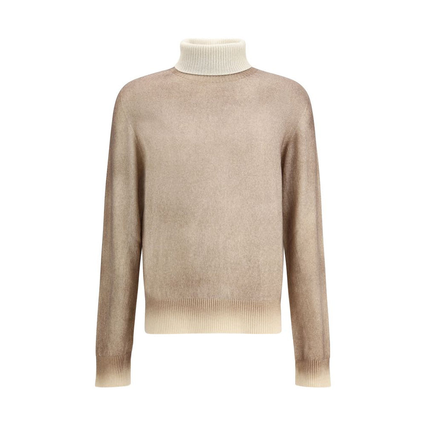 Aragona Cashmere Brown Cashmere Turtleneck Aragona Cashmere
