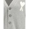 Ami Paris Alpaca Ami de Coeur Cardigan Ami Paris