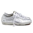 Golden Goose Gray Leather Men Sneaker Golden Goose